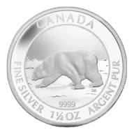 2013 $8 Canada: The Polar Bear - Pure Silver Coin