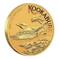 2026 P Australia Gold Kookaburra 1/10 oz $15 - BU