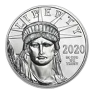 2020 1 oz American Platinum Eagle BU