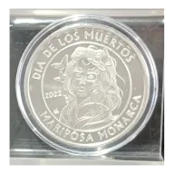 2022 Day Of The Dead 1oz .999 Fine Silver