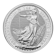 2026 1 oz .999 Fine Silver Britannia Coin BU - King Charles III