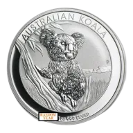 Random Year - 1 oz Silver Australian Koala Coin BU