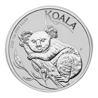 2025 1 oz Silver Australian Koala .9999 Fine Silver BU - In Capsule