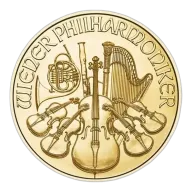 1/25 oz Philharmonic Gold Coin