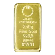 250g Austrian Mint Gold Bar