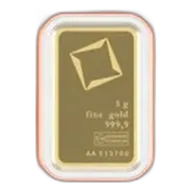 Gold Bar Valcambi 5 g Gold