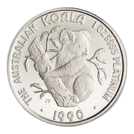 Platinum Coin Koala 1 oz Platinum 1990