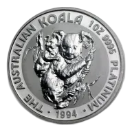 Platinum Coin Koala 1 oz Platinum 1994