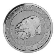 Any Year 1.5oz Canadian Silver Polar Bear Coin