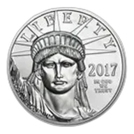 2017 1 oz American Platinum Eagle BU