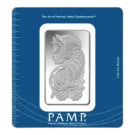 100g PAMP Silver Minted Fortuna Bars (Buyback)