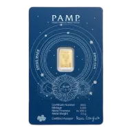1/2 gram Gold Bar - PAMP Suisse Zodiacs - Sagittarius