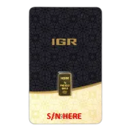 1g Gold Bar