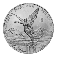 Mexican Goddess of Freedom 1/4 oz Silver 2020