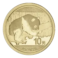 1 Gram Chinese Gold Panda Coin (Random Year)