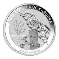 1kg Silver Kookaburra Coin 2016