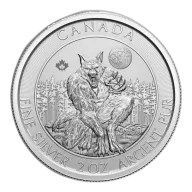 2021 2 oz Canada Silver Werewolf