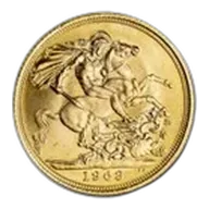 1963 Great Britain Gold Sovereign Elizabeth II BU