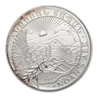 Pre-Owned 1/2 oz Noah's Ark Silver Coin