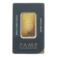 PAMP Suisse 999.9 Pure 1 oz Gold Bar