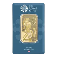 Pre-Owned The Royal Mint Secure Britannia 1oz Gold Bar