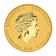 1/10 oz Perth Mint Lunar Gold Coin