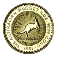 1/20 oz Australian Gold Kangaroo (Random Year, Varied Condition)