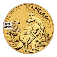 1/2 Oz Australia Kangaroo Gold Coin - BU (Random Year)