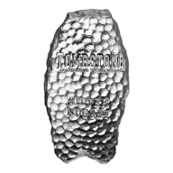 5 oz Tombstone Nugget Silver Bar