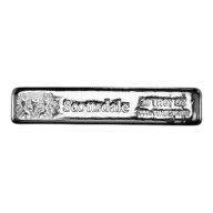 Scottsdale CL20 20oz Silver Cast Bullion Bar
