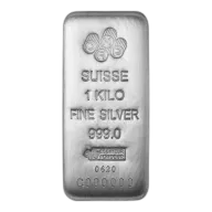 1kg Silver Bullion PAMP