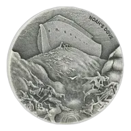 2018 2 oz Noah's Dove Biblical Silver Coin Series