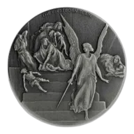 2019 2 oz The Firstborn Slain Silver Coin - Biblical Series