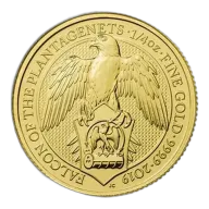 2019 1/4 Oz Great Britain Queen's Beast Gold Coin - Falcon