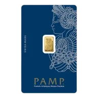 1 Gram PAMP Suisse Gold Bar (In Assay)