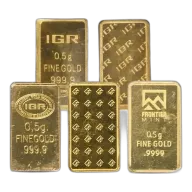1/2 Gram Gold Bar