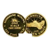 1/2 Oz Gold Round - Random/Secondary Market