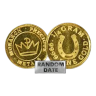 1/4 Gram Gold Round Random