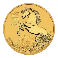 2026 Australia 1/10 Oz Gold Lunar Horse Coin (BU)