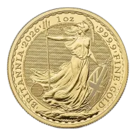 2026 Great Britain 1 Oz Gold Britannia (BU)