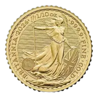 2026 Great Britain 1/10 Oz Gold Britannia (BU)