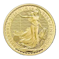 2026 Great Britain 1/4 Oz Gold Britannia (BU)