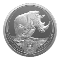 Big Five 2025 Silver One Ounce Rhino BU-Series 3