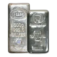 Pre-Owned 500g Silver Bar