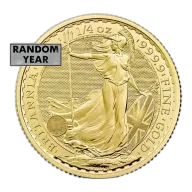 Great Britain 1/4 Oz Gold Britannia BU (Random Year)