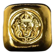 Scottsdale Mint | 1 Oz Lion Gold Cast Bar