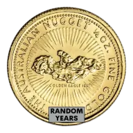 Australia 1/4 oz. Gold Nugget (Random Year)