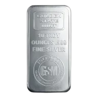 10 oz Golden State Mint Silver Bar