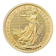 2026 Great Britain 1/2 Oz Gold Britannia (BU)