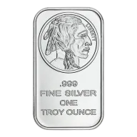 1 oz Buffalo Silver Bar